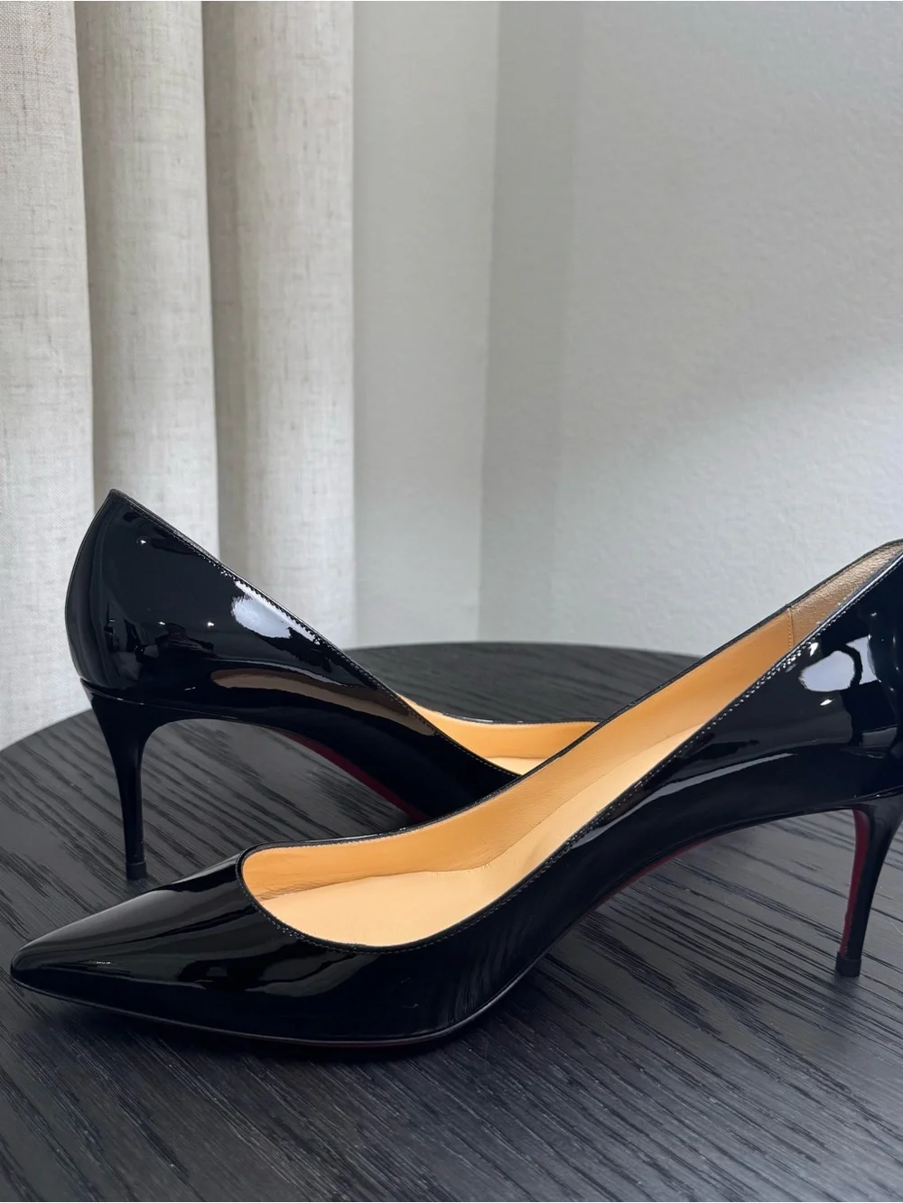 Christian Louboutin Kate 70 Pumps Patent Black 39
